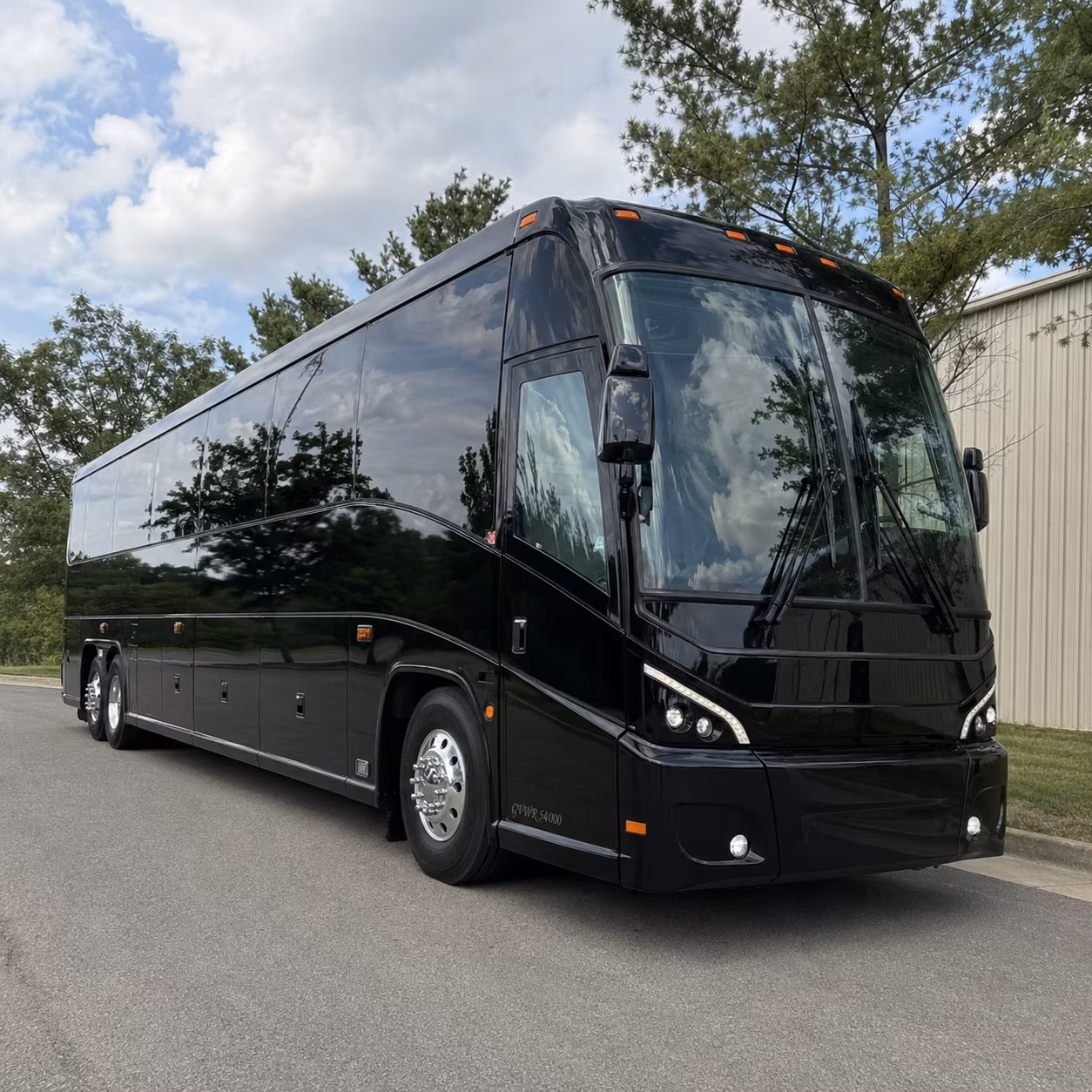 charter bus shuttles between norwalk facilities and los alamitos jftb
