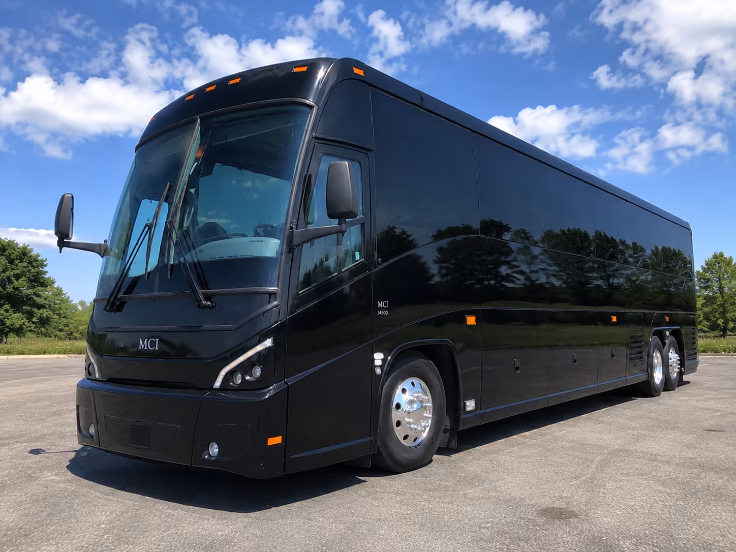 norwalk bus rental service area