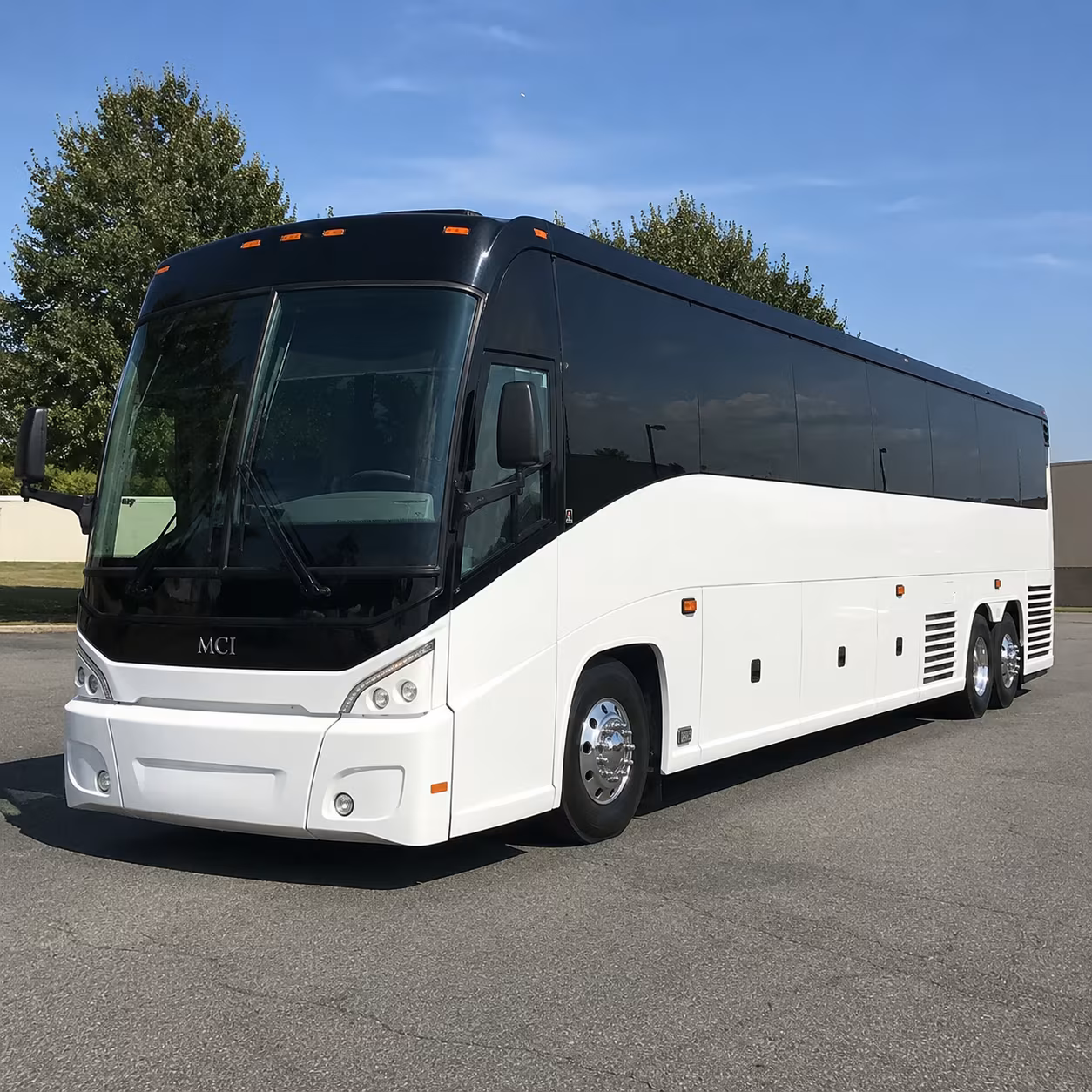 norwalk charter bus services exterior