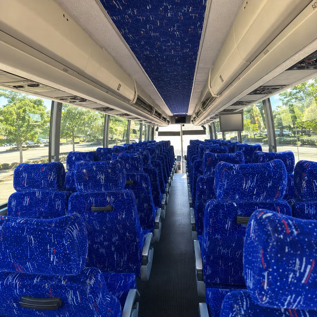 norwalk charter bus services interior