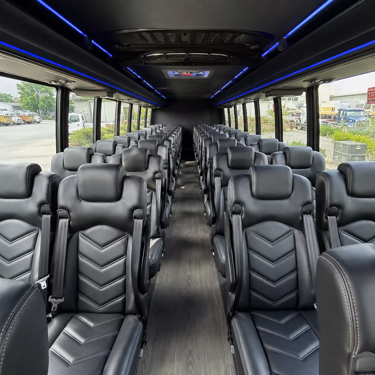 norwalk sporting event transportation onboard seating